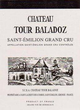 Etykieta Chateau Tour Baladoz